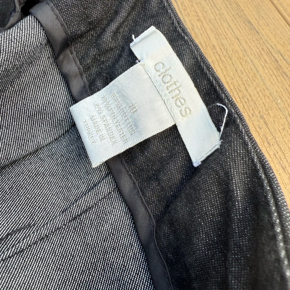 Gray Relaxed Fit Pants with Tailored Look - Picture 4 of 8